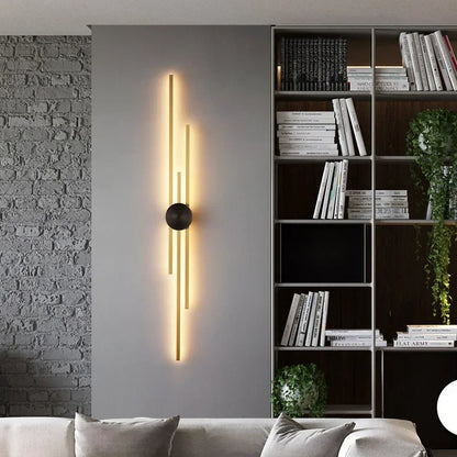 Applique Murale LED Longue Moderne pour Salon, Chambre et Escalier, Style Minimaliste